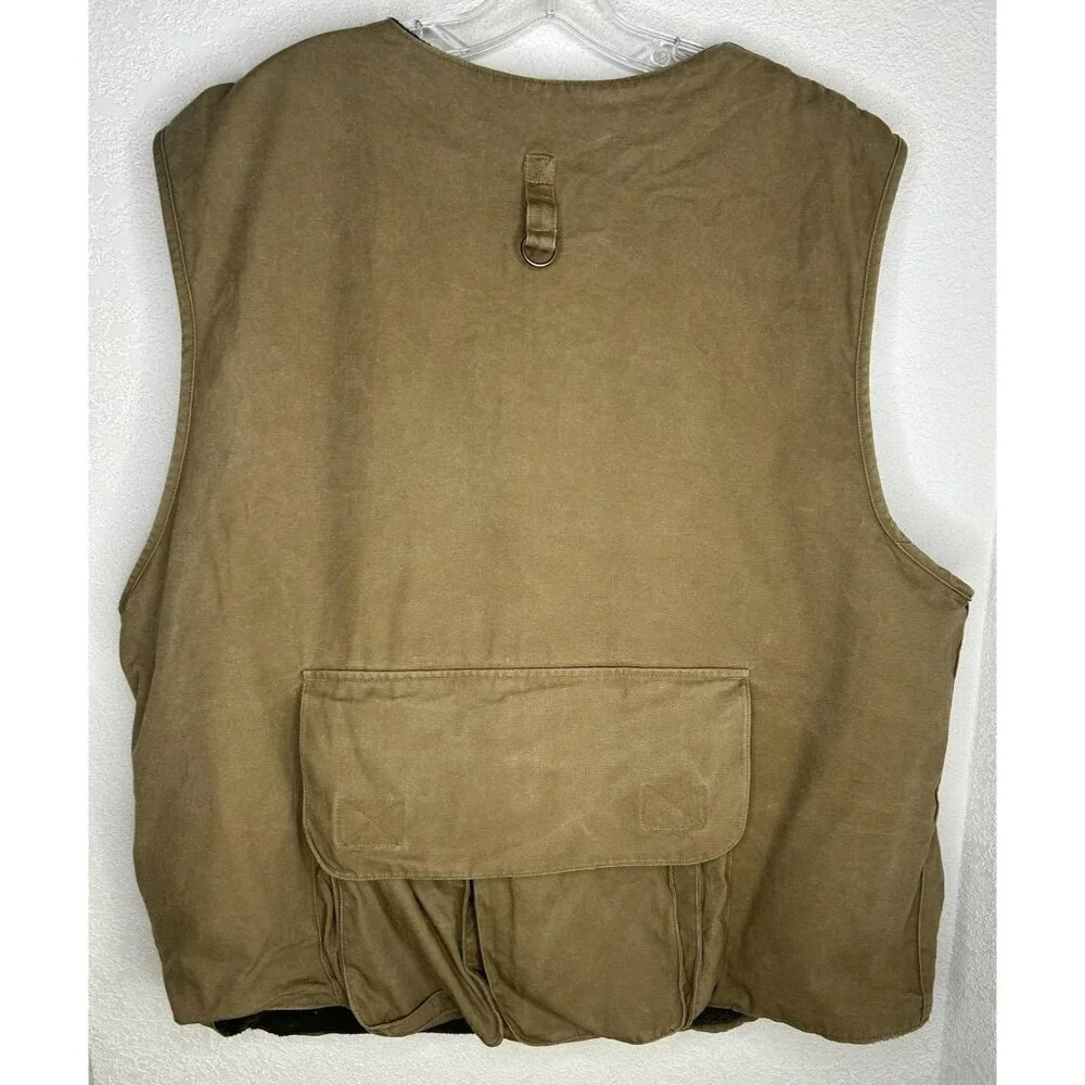 Banana Republic Khaki Brown Utility Field Vest Safari
